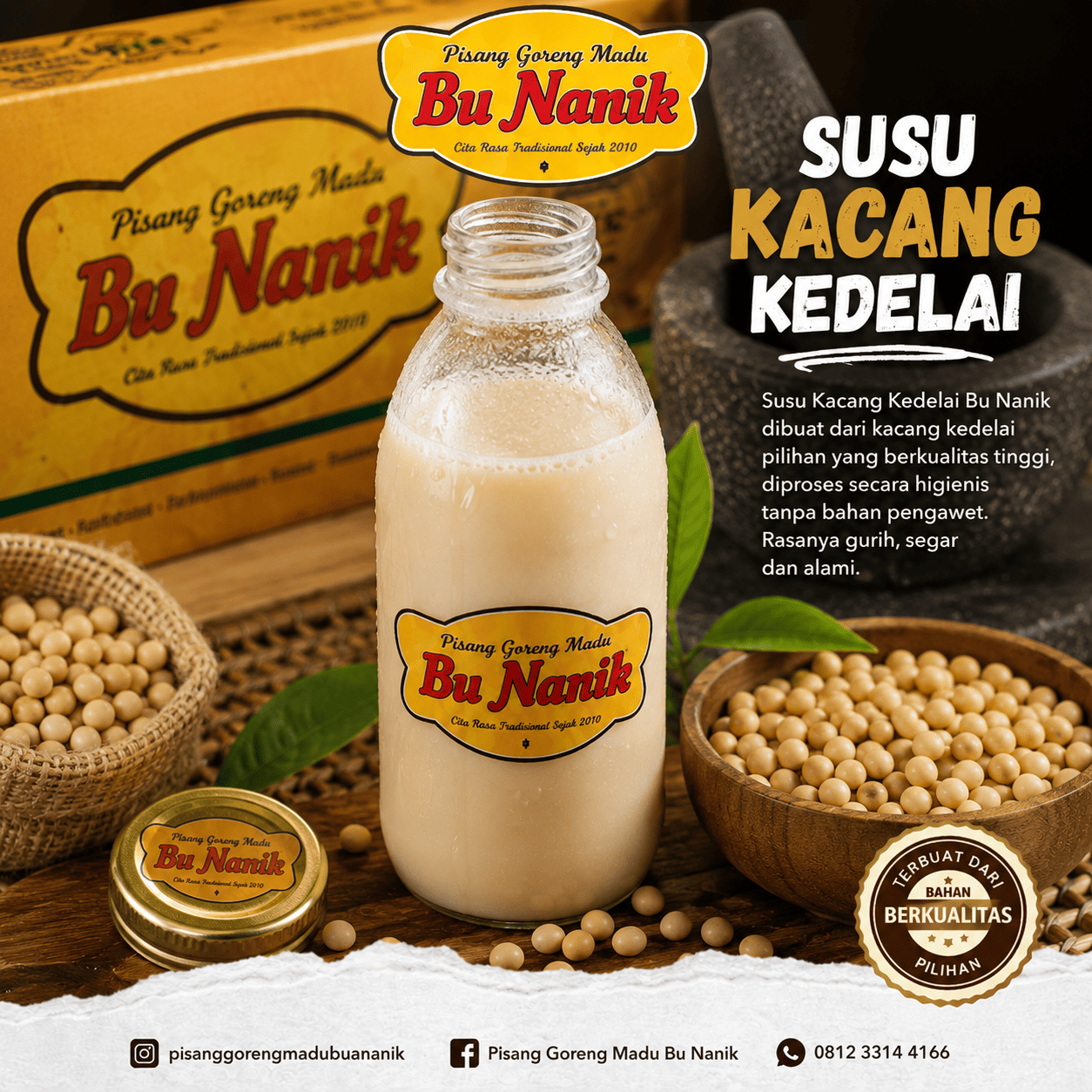 Susu Kacang Kedelai Bu Nanik